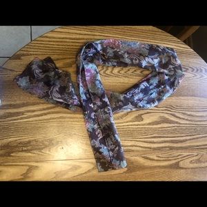 Floral Print Scarf